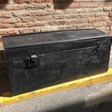 Black wooden trunk