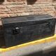 Black wooden trunk