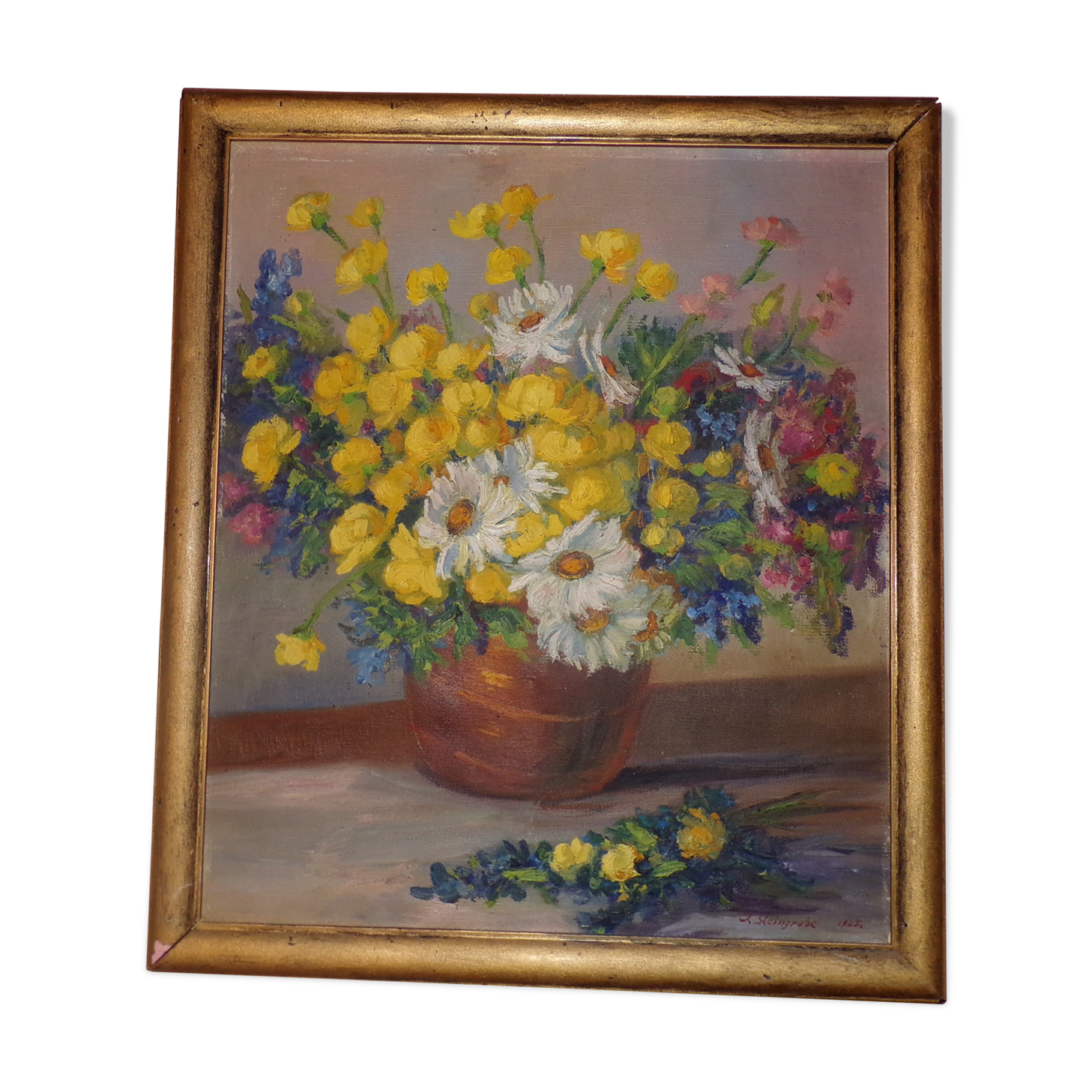 Still life bouquet country