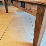 Solid oak coffee table