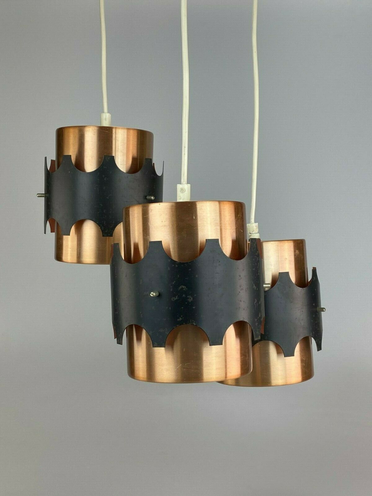 60s 70s lamp light ceiling lamp cascade lamp metal space age design