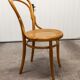 Honey coloured wicker Thonet Chair