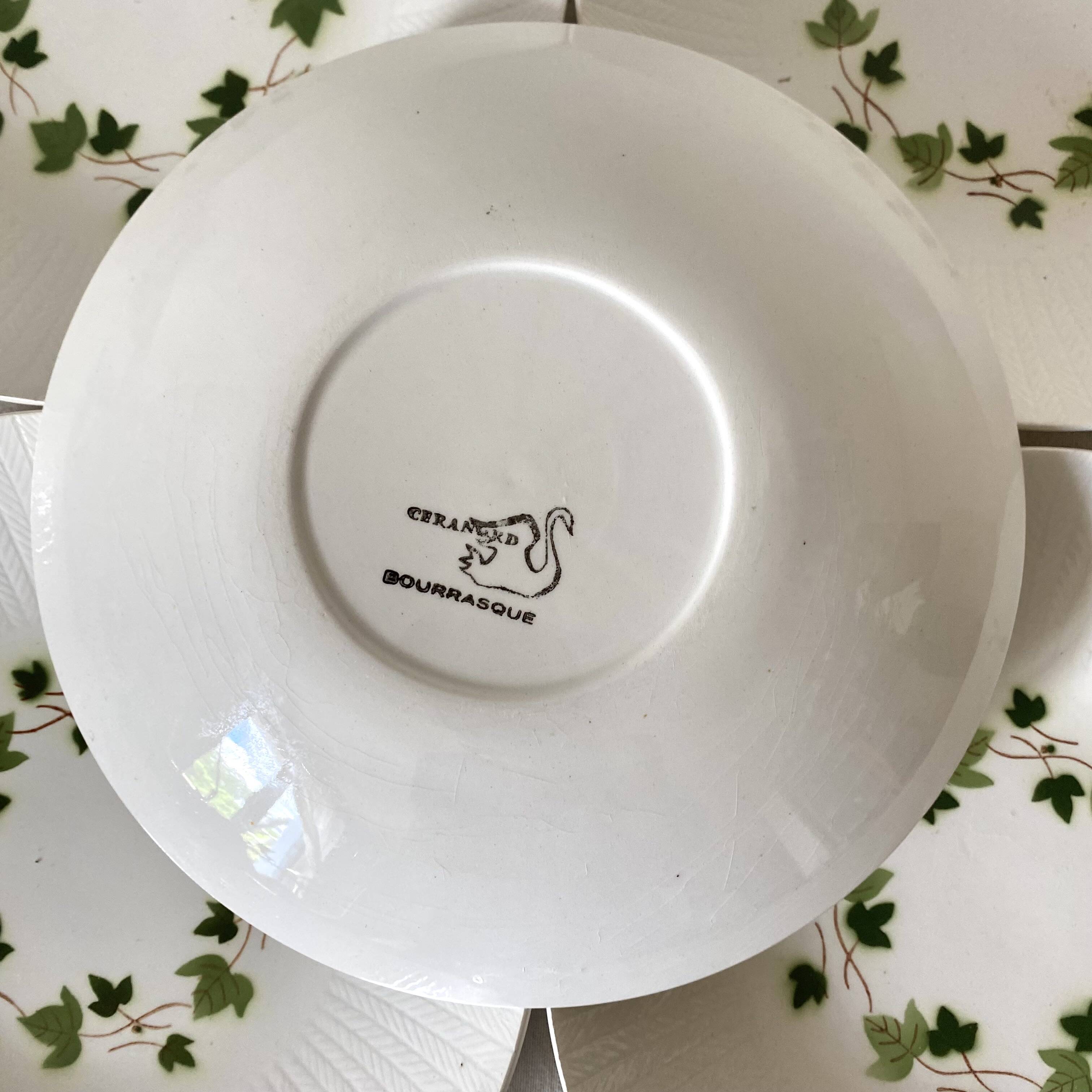 Saint Amand Ceranord deep plates, Bourrasque