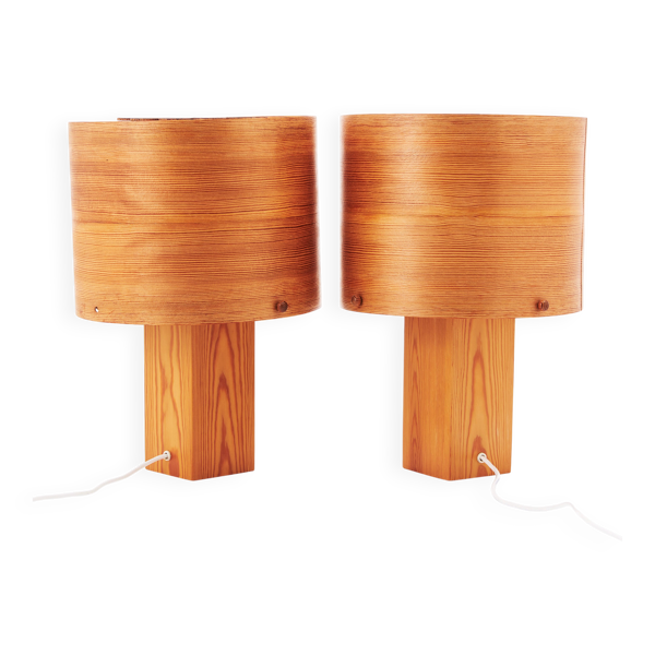 Lampes de table anonymes France 1970