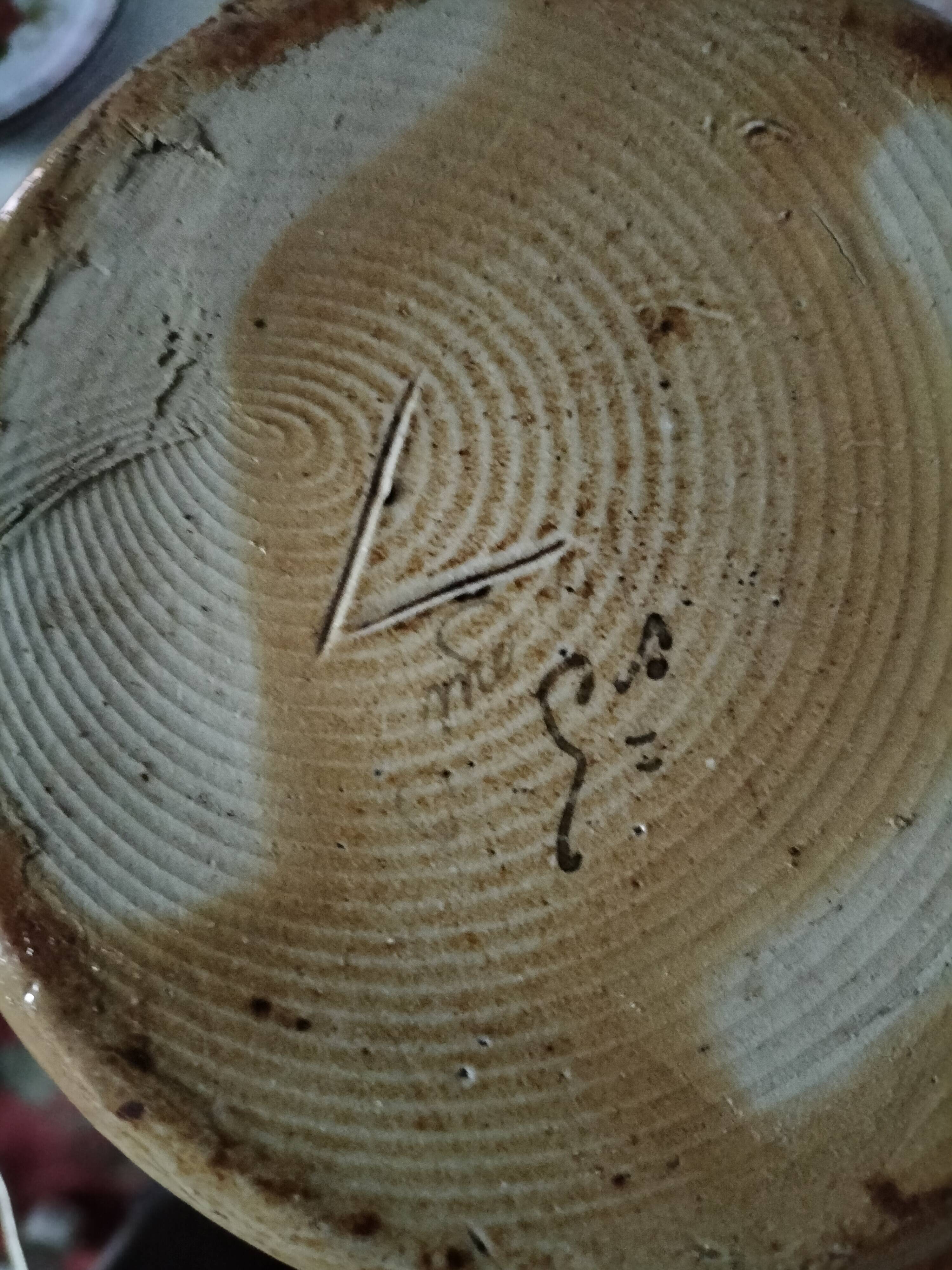 Duo of naturalistic stoneware vases – oak branches & acorns in relief