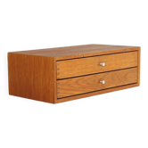 Model 128 Wall Console in Teak by Kai Kristianen for Aksel Kjersgaard