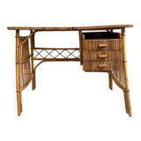 60s rattan desk