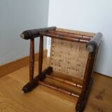 Tabouret bois et corde