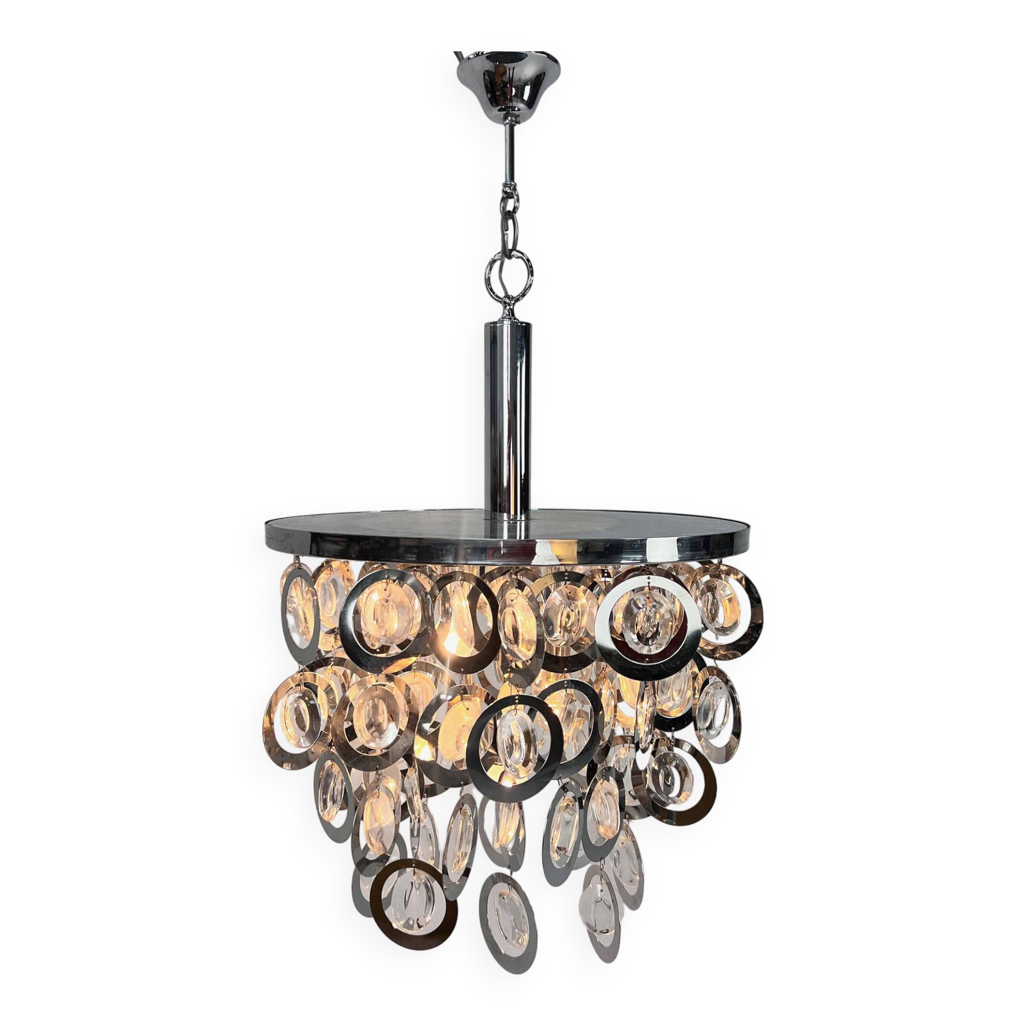 Targetti Sankey Chandelier, 1970s