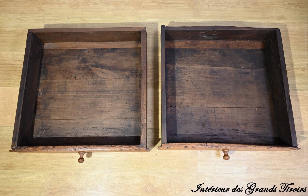 Property Farm Table in Cherry, Louis XIV style – Early 19th century