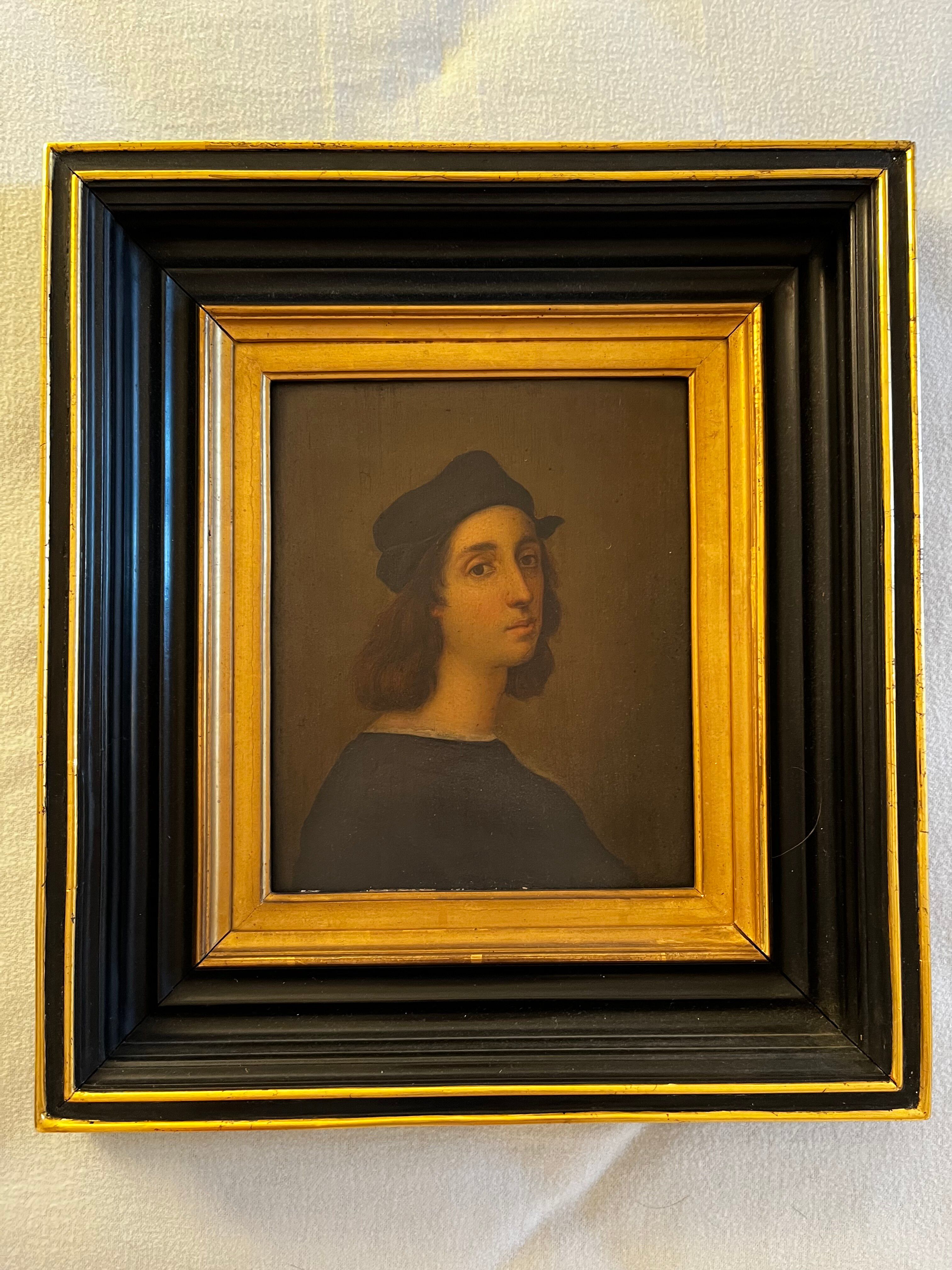 Tableau of Florence, painted on panel