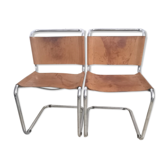 Marcel Breuer b33 batch of 2 chairs