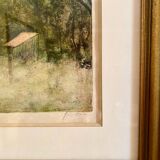 Lithograph signed and numbered in pencil by Bernard Gantner