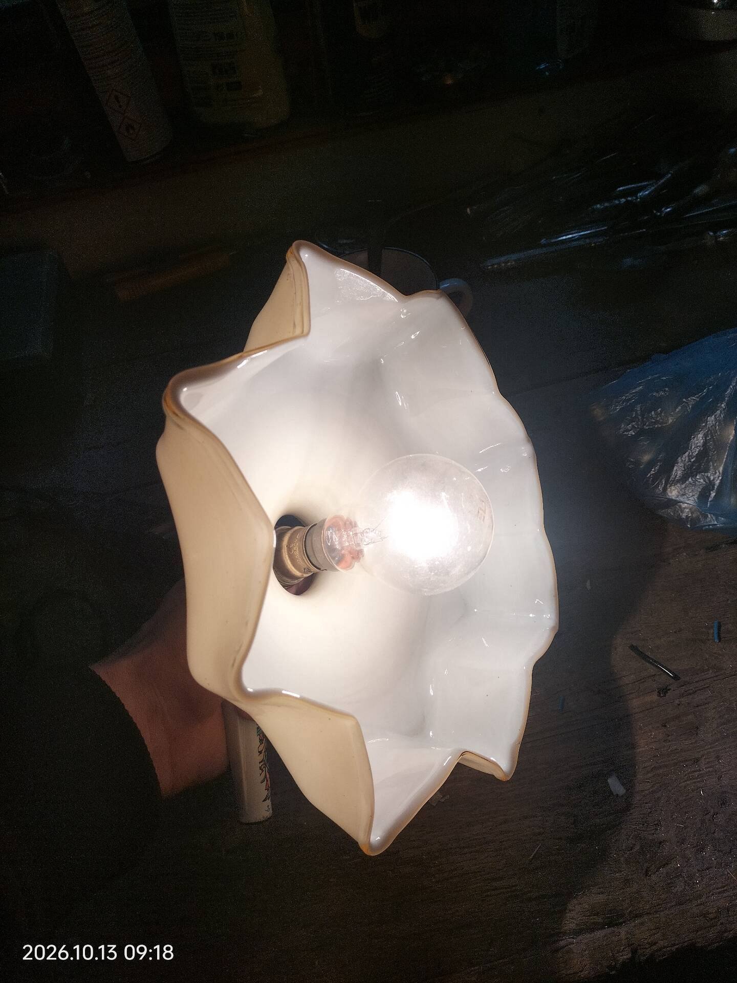 Opaline suspension