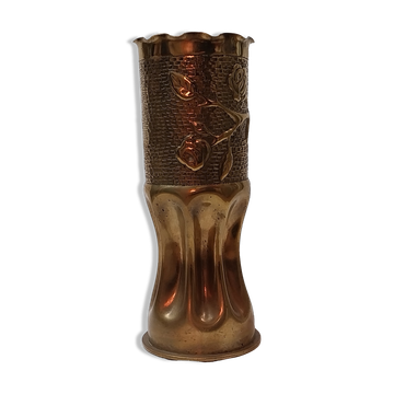 Vase shell casing, hairy from 1914/1918, first world war