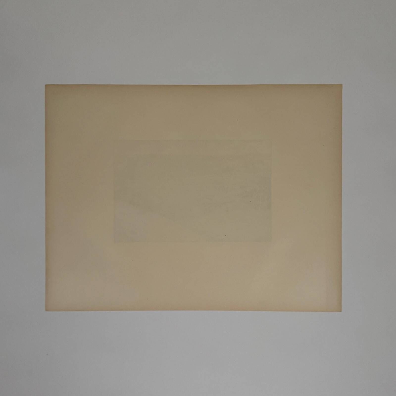 Lithographie par Henri Rivière Le Trieux à Kermarie
