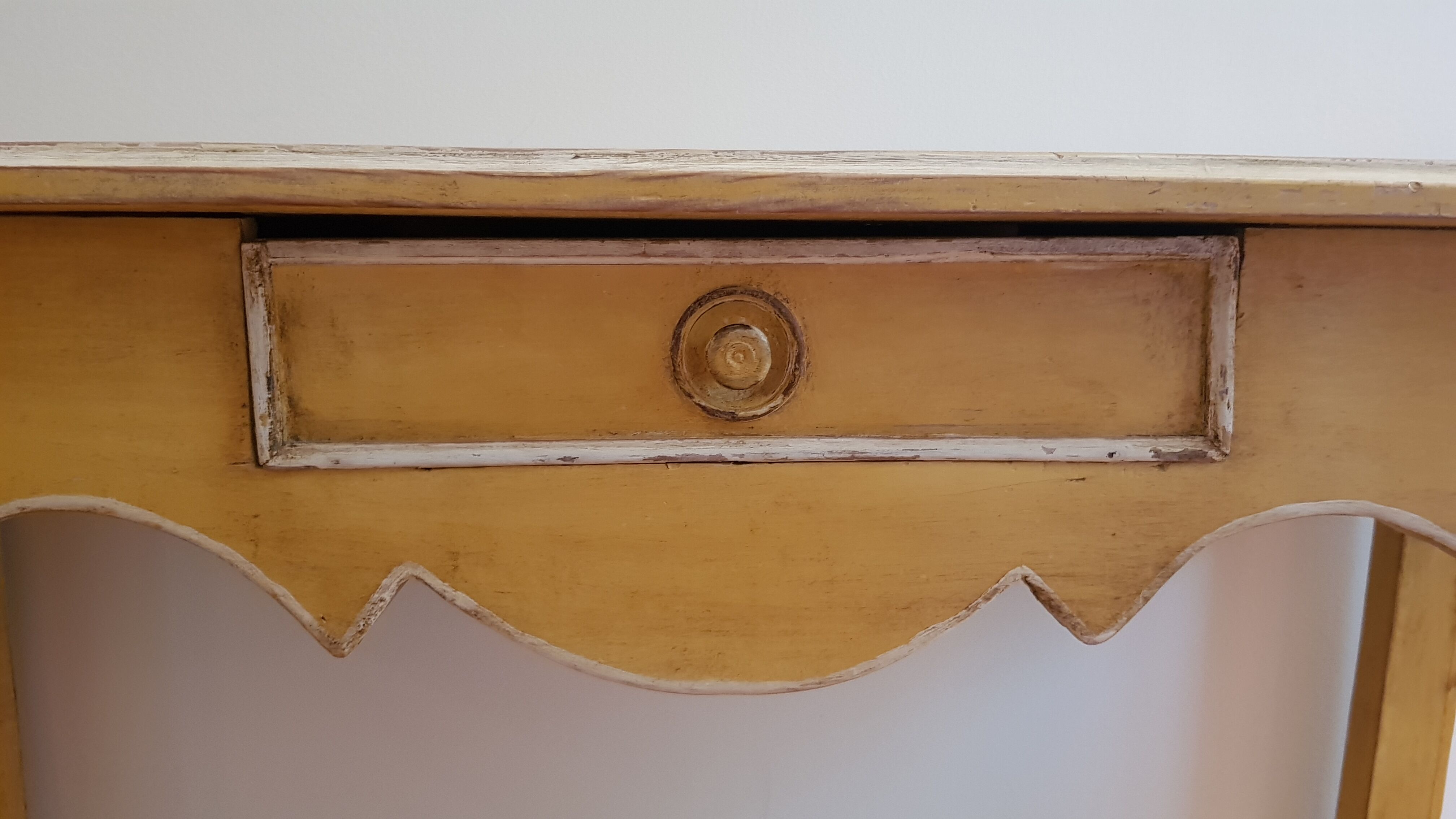 Provencal console with 1 drawer