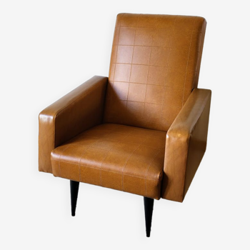 Vintage skai armchair