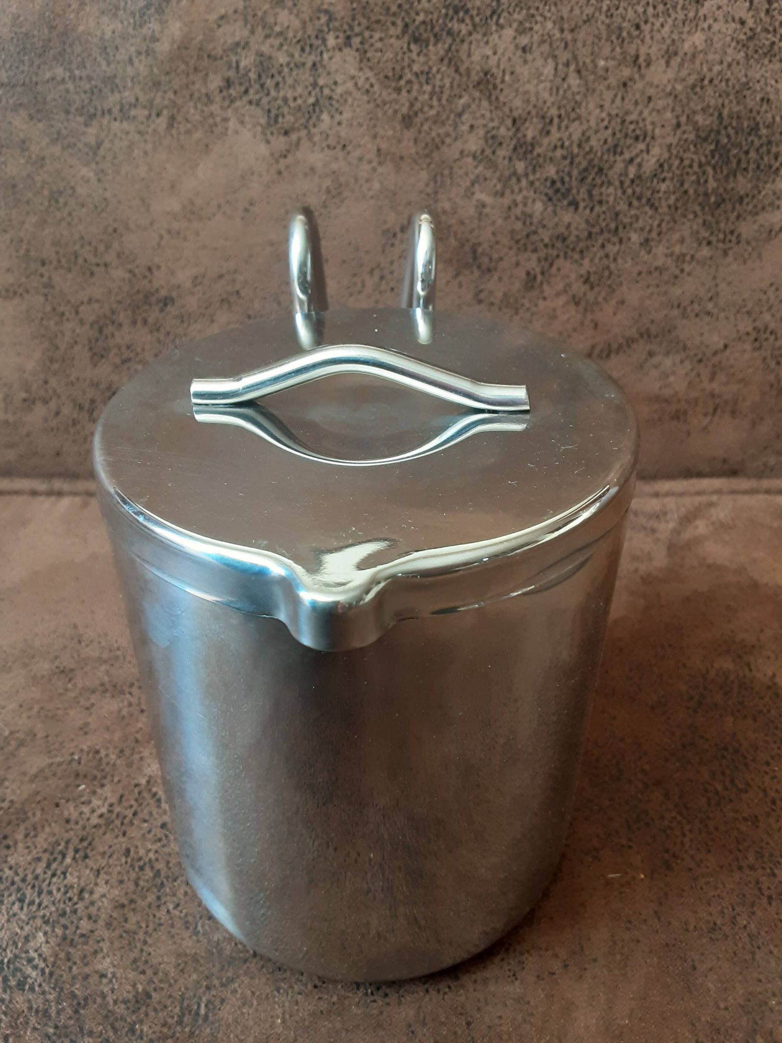 Stainless steel milk jug