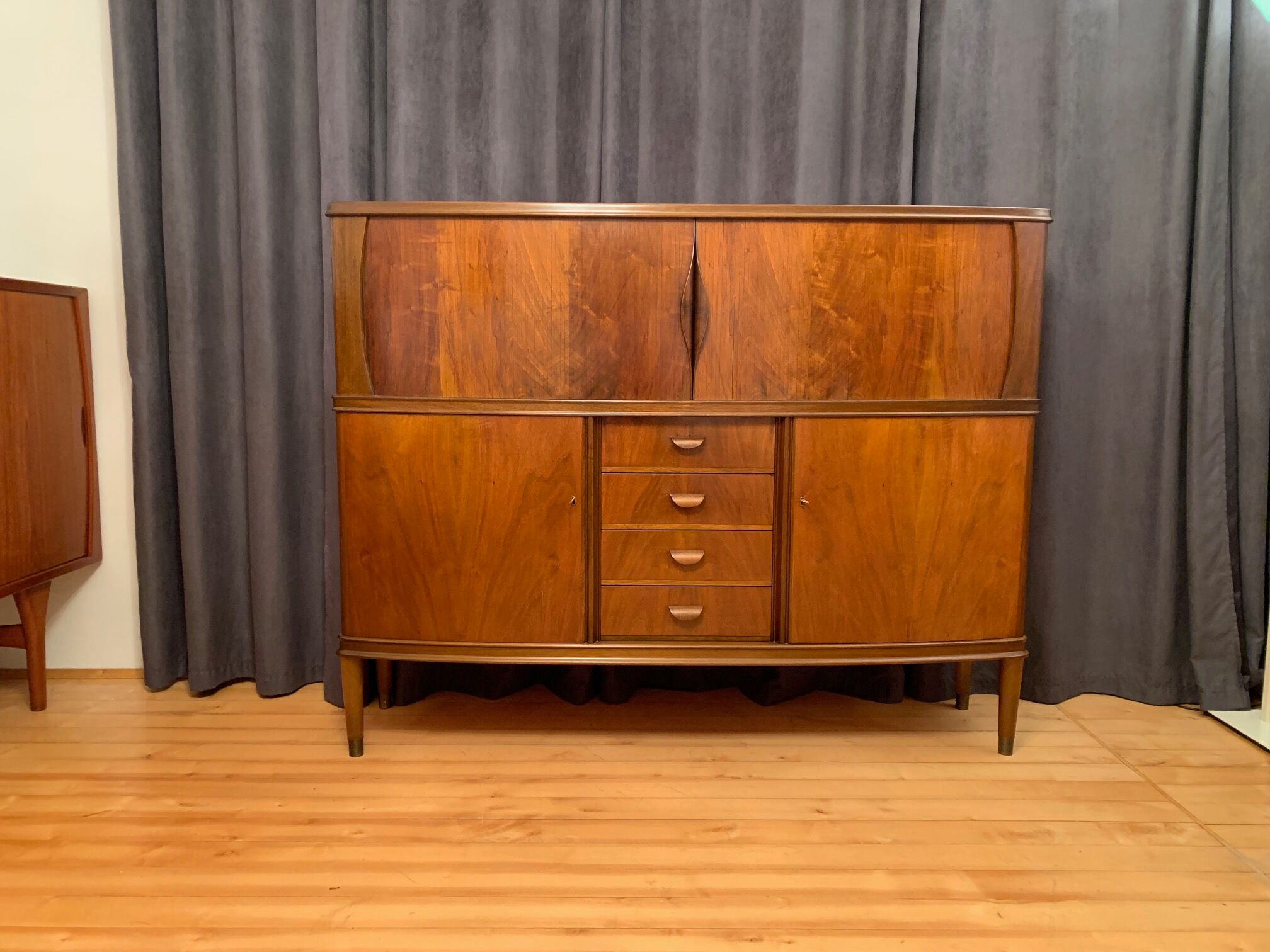 Highboard Denmark 1950s
