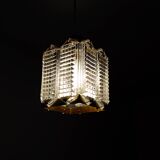 Swedish Crystal Ceiling Light designed by Wiktor Berndt for Flygsfors