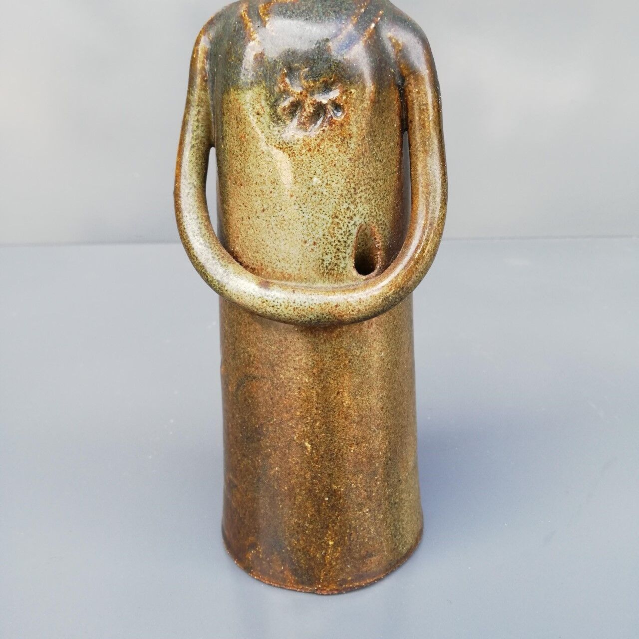 Sandstone candlestick