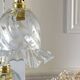 Vintage waterfall pendant light