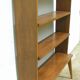 Compass foot library shelf