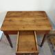 Desk with turned legs