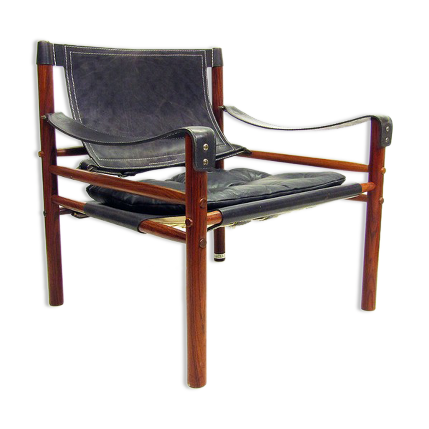 Sirocco armchair by Arne Norell rosewood