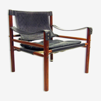 Sirocco armchair by Arne Norell rosewood