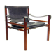 Fauteuil Sirocco en palissandre par Arne Norell