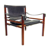 Fauteuil Sirocco en palissandre par Arne Norell