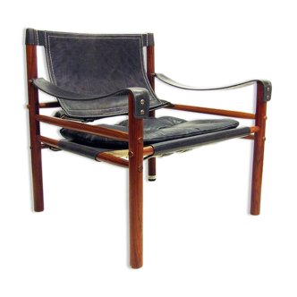 Sirocco armchair by Arne Norell rosewood