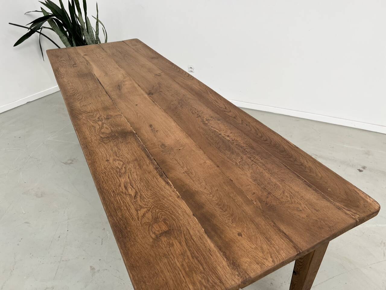 Oak farm table 220cm