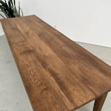 Oak farm table 220cm