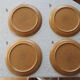 4 flat plates in Longchamp stoneware
