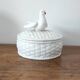 Vintage biscuit or jewelry box