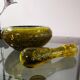 Vintage mortar and pestle from the glassworks of Biot 70s