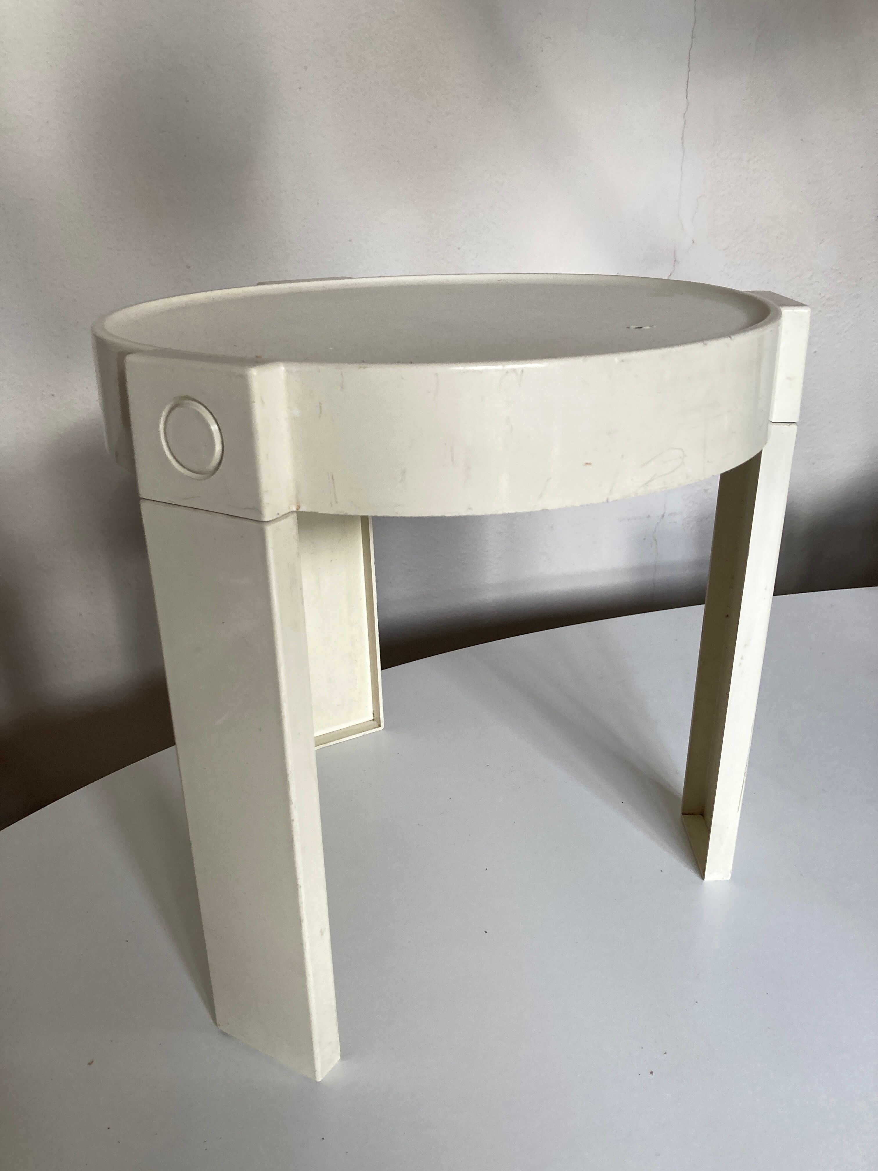 Pair of Studio Flair bedside coffee tables for Prisunic 1970