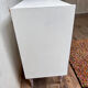 Vintage weekly chest of drawers 1950/1960 - retro - 4 drawers - compass feet - white