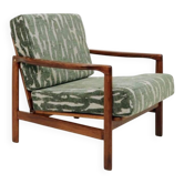 Vintage Armchair Green Cushions Classic Design