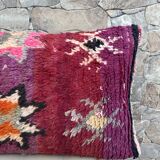 Beautiful vintage Berber Kilim cushion from Morocco