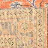 6x10 Faded Orange Classic Pattern Vintage Rug, 177x312 Cm