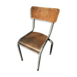 Old 70s school chair