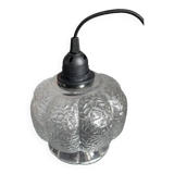 Glass portable lamp