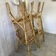 Vintage rattan chair set