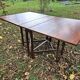 Table pliante Bendt Winge design scandinave 50-60 palissandre Kleppe