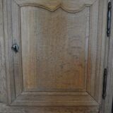 Buffet Louis XIV Dresche Picarde solid oak aspect Brut