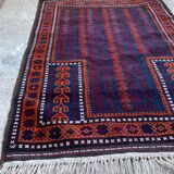 Tapis oriental en laine noué main 132/133 cm